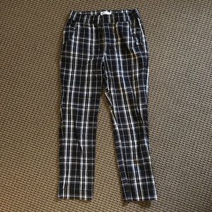Hollister Stretch Ultra High-Rise Crop Taper Pants